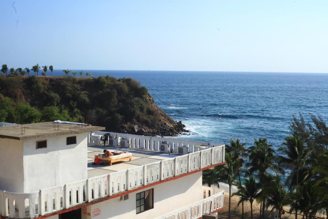 Hostel La Coral Beach House Puerto Escondido  Exterior foto