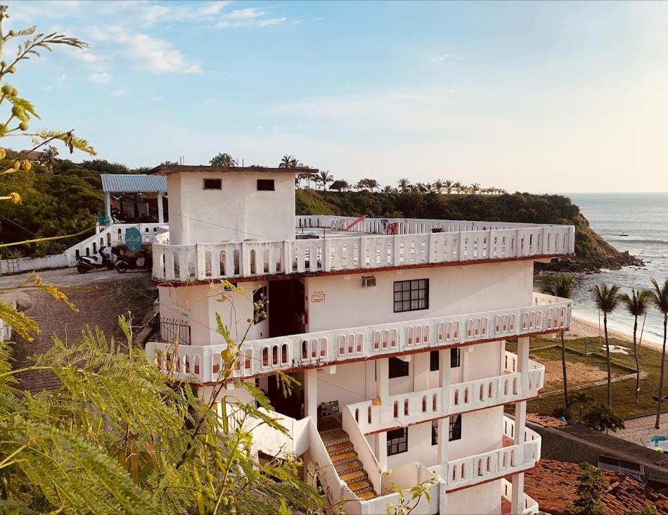 Hostel La Coral Beach House Puerto Escondido  Exterior foto